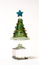 Crystal Christmas Tree Royalty Free Stock Photo