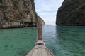 Crystal clear blu water in Losama bay in Koh Phi Phi Leh Island, Krabi Thailand Royalty Free Stock Photo