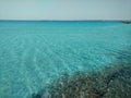 Crystal clear sea near Gallipoli, Italy