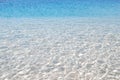 Crystal clear sea water Royalty Free Stock Photo