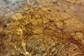 Crystal Clear Sea Water For Abstract Background