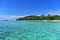 Crystal clear shallow part of Andaman Sea