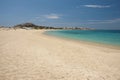 Crystal clear turquoise waters of Mikri Vigla beach