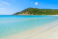 Crystal clear water of Cala Pira beach, Sardinia island, Italy Royalty Free Stock Photo