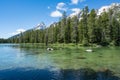 Sting Lake in Teton National Park Royalty Free Stock Photo