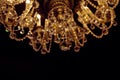 Crystal of contemporary chandelier