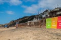 Crystal Cove is a beautiful beach in california where old beach side home cottages are being restored