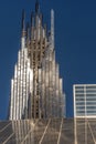 Crystal Crean Tower at Christ Cathedral in Garden Grove, California Royalty Free Stock Photo