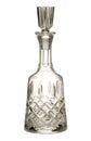 Crystal decanter Royalty Free Stock Photo