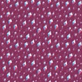 Crystal diamonds seamless pattern.