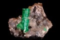 Crystal of emerald Royalty Free Stock Photo