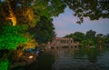 Crystal glass bridge in Guilin Royalty Free Stock Photo