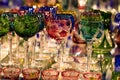 Crystal glassware Royalty Free Stock Photo