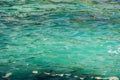 Crystal green water, calm sea Royalty Free Stock Photo