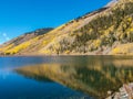 Crystal Lake along the Million Dollar Highway Royalty Free Stock Photo