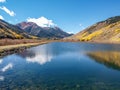 Crystal Lake along the Million Dollar Highway Royalty Free Stock Photo