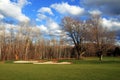 Crystal Lake Golf Course Royalty Free Stock Photo
