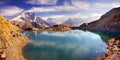 Crystal Lakes Chamonix in the Alps Royalty Free Stock Photo