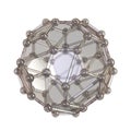 Crystal lattice Royalty Free Stock Photo