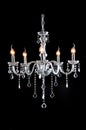 Crystal lighting chandelier,light,lamp,lighting Royalty Free Stock Photo