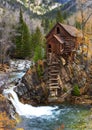 Crystal Mill, Colorado Royalty Free Stock Photo