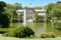 The Crystal Palace at Retiro Park in Madrid