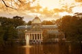 Crystal Palace, Madrid Royalty Free Stock Photo