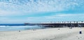 Crystal pier Pacific Beach, CA Royalty Free Stock Photo