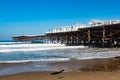 Crystal Pier in Pacific Beach in San Diego, California Royalty Free Stock Photo