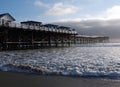 Crystal pier in San Diego Royalty Free Stock Photo