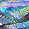 1072 Crystal Prism: A mesmerizing and enchanting background featuring a crystal prism in iridescent and shimmering colors that c