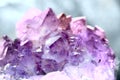 Crystal purple amethyst