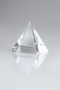 Crystal Pyramid Royalty Free Stock Photo