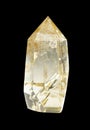 Crystal of the quartz Royalty Free Stock Photo