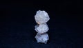 Crystal salt from the Dead Sea. 