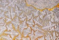 Crystal salt pattern Royalty Free Stock Photo