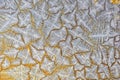 Crystal salt pattern Royalty Free Stock Photo