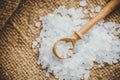 Crystal sea salt Royalty Free Stock Photo