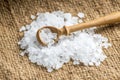 Crystal sea salt Royalty Free Stock Photo