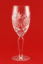 Crystal Sherry Glass Royalty Free Stock Photo