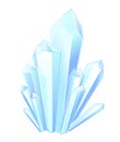 Crystal stones Royalty Free Stock Photo