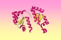 Crystal structure of glutaredoxin domain of human thioredoxin reductase 3. 3d illustration