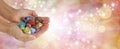 Crystal Therapist Sparkling Website Banner