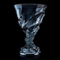 Crystal Trophy: A Symbol of Triumph and Prestige. Generative ai