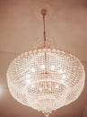 Crystal vintage chandelier