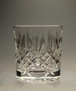 Crystal whisky glass Royalty Free Stock Photo