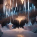 A crystalline cavern filled with luminescent crystals that emit harmonious melodies when touched4