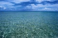 Crystalline clear sea in Maragogi, Brazil