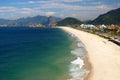 Crystalline sea beach in Niteroi, Rio de Janeiro Royalty Free Stock Photo