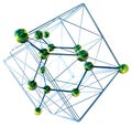 Crystalline structure of Diamond box